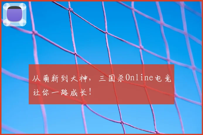 从萌新到大神，三国杀Online电竞让你一路成长！