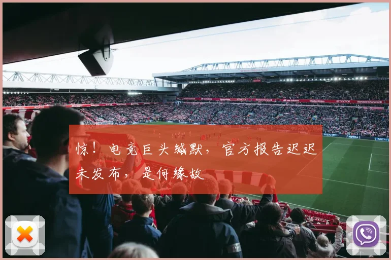 惊！电竞巨头缄默，官方报告迟迟未发布，是何缘故
